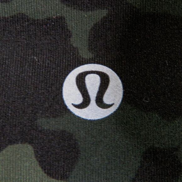 Lululemon Wunder Under Crop High Rise Camo Leggings Incognito Camo Size 6 - Picture 8 of 9